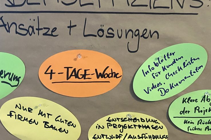 Aktuelles Wir führen die 4- Tage -Woche ein