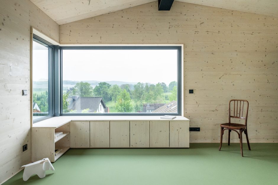 Wohnen im Massivholz Haus